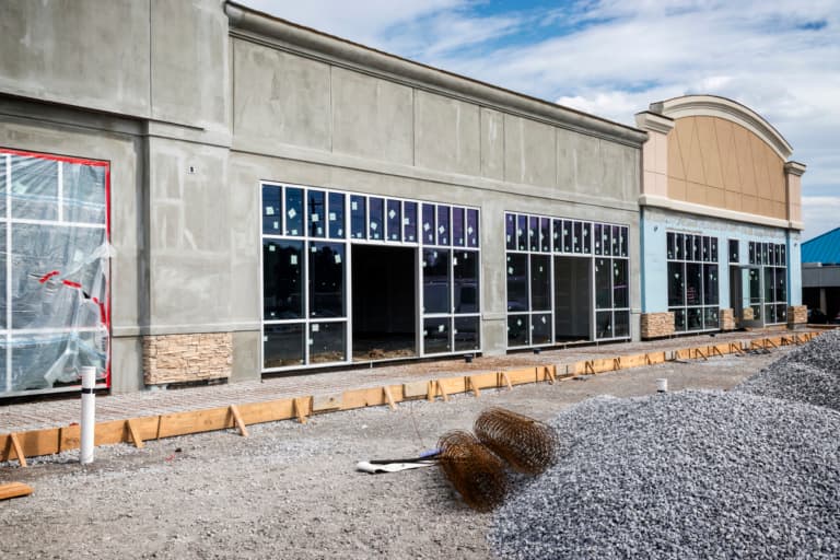 Architectural drawing review for a Texas commercial construction project
